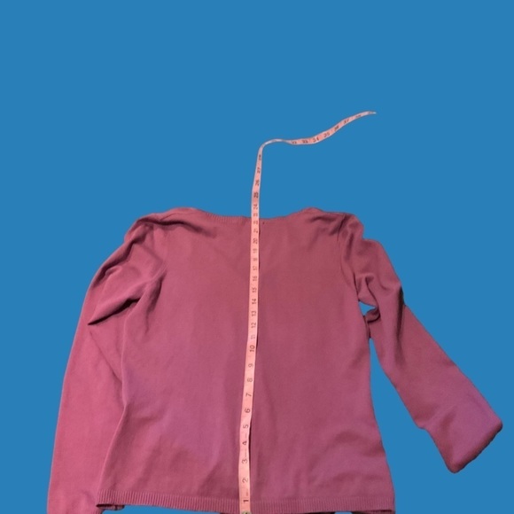 August silk dusty rose cardi - Picture 3 of 4